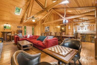 This rustic ranch, located w/in the exclusive Wolf Laurel on Wolf Laurel Country Club in North Carolina - for sale on GolfHomes.com, golf home, golf lot