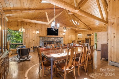 This rustic ranch, located w/in the exclusive Wolf Laurel on Wolf Laurel Country Club in North Carolina - for sale on GolfHomes.com, golf home, golf lot