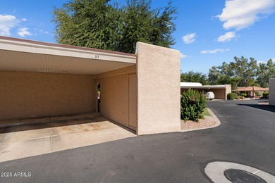 NEW A/C 2024, NEW W/D 2024, NEW FRIDGE 2024! This charming 1-bed on Sun Village Golf Course in Arizona - for sale on GolfHomes.com, golf home, golf lot