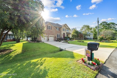Welcome to this stunning home in Fairfield Harbour, a premier on Harbour Point Golf Club in North Carolina - for sale on GolfHomes.com, golf home, golf lot