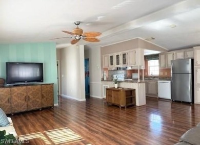 Open floor plan, high ceilings, a true 2Br/2Ba, and new roof in on The Rookery At Marco in Florida - for sale on GolfHomes.com, golf home, golf lot