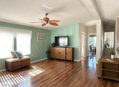Open floor plan, high ceilings, a true 2Br/2Ba, and new roof in on The Rookery At Marco in Florida - for sale on GolfHomes.com, golf home, golf lot
