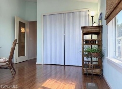 Open floor plan, high ceilings, a true 2Br/2Ba, and new roof in on The Rookery At Marco in Florida - for sale on GolfHomes.com, golf home, golf lot