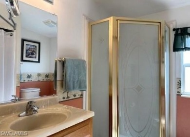 Open floor plan, high ceilings, a true 2Br/2Ba, and new roof in on The Rookery At Marco in Florida - for sale on GolfHomes.com, golf home, golf lot