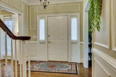 This stately 4-bedroom, 3.5-bath brick home stands gracefully on The Golf Club At Cedar Creek in South Carolina - for sale on GolfHomes.com, golf home, golf lot