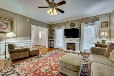 This stately 4-bedroom, 3.5-bath brick home stands gracefully on The Golf Club At Cedar Creek in South Carolina - for sale on GolfHomes.com, golf home, golf lot