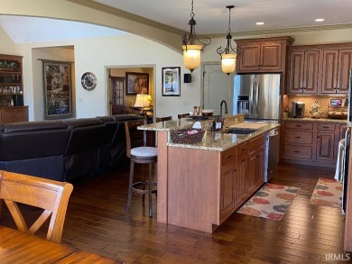 Exceptional custom home in desirable north side Cambridge on Cambridge Golf Club in Indiana - for sale on GolfHomes.com, golf home, golf lot