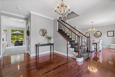 Treesdale all brick home with an elegant and spacious foyer with on Treesdale Golf and Country Club in Pennsylvania - for sale on GolfHomes.com, golf home, golf lot