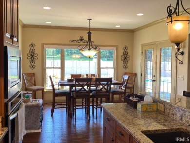 Exceptional custom home in desirable north side Cambridge on Cambridge Golf Club in Indiana - for sale on GolfHomes.com, golf home, golf lot