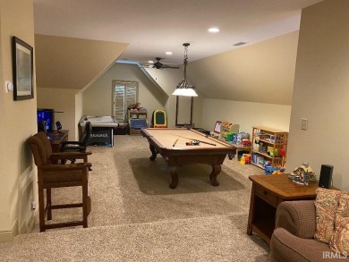 Exceptional custom home in desirable north side Cambridge on Cambridge Golf Club in Indiana - for sale on GolfHomes.com, golf home, golf lot