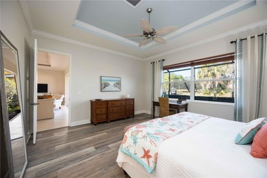 Modern updates welcome you as you step through the front door of on Venetian Golf and River Club in Florida - for sale on GolfHomes.com, golf home, golf lot