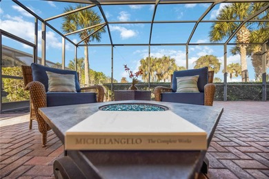 Modern updates welcome you as you step through the front door of on Venetian Golf and River Club in Florida - for sale on GolfHomes.com, golf home, golf lot