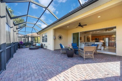 Modern updates welcome you as you step through the front door of on Venetian Golf and River Club in Florida - for sale on GolfHomes.com, golf home, golf lot