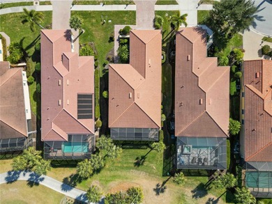 Modern updates welcome you as you step through the front door of on Venetian Golf and River Club in Florida - for sale on GolfHomes.com, golf home, golf lot