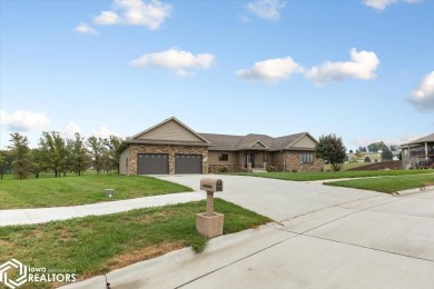 An exceptional open-concept ranch-style residence with a on Dunlap Golf Club in Iowa - for sale on GolfHomes.com, golf home, golf lot