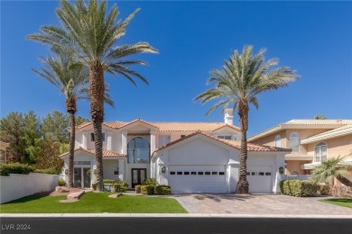 Guard-gated 2-story w/picturesque golf course  Red Rock Canyon on Canyon Gate Country Club in Nevada - for sale on GolfHomes.com, golf home, golf lot