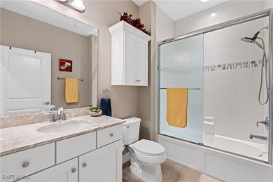 Nestled in a quiet cul-de-sac with beautiful lake views, this on Pelican Preserve Golf Club in Florida - for sale on GolfHomes.com, golf home, golf lot