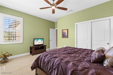Nestled in a quiet cul-de-sac with beautiful lake views, this on Pelican Preserve Golf Club in Florida - for sale on GolfHomes.com, golf home, golf lot