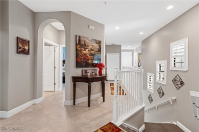 Nestled in a quiet cul-de-sac with beautiful lake views, this on Pelican Preserve Golf Club in Florida - for sale on GolfHomes.com, golf home, golf lot