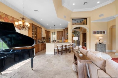 Gorgeous Mediterranean Style Home W/ an Expansive & Beautiful on The Tesoro Golf Course and Club in Florida - for sale on GolfHomes.com, golf home, golf lot