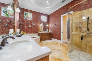 Gorgeous Mediterranean Style Home W/ an Expansive & Beautiful on The Tesoro Golf Course and Club in Florida - for sale on GolfHomes.com, golf home, golf lot