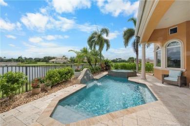 Gorgeous Mediterranean Style Home W/ an Expansive & Beautiful on The Tesoro Golf Course and Club in Florida - for sale on GolfHomes.com, golf home, golf lot