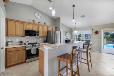 This lovely 3-bedroom + den home offers everything you need for on Burnt Store Golf Club in Florida - for sale on GolfHomes.com, golf home, golf lot