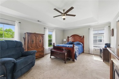 This 3 bed, 2.5 bath, luxury End Unit Townhouse condo w/ two car on Riverfront Golf Club in Virginia - for sale on GolfHomes.com, golf home, golf lot