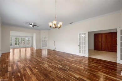 Discover Southwest Florida living in this 2-bedroom plus den on Cypress Lake Country Club in Florida - for sale on GolfHomes.com, golf home, golf lot