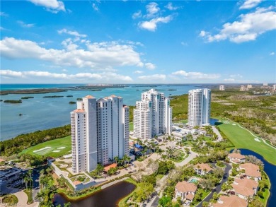 It's all about the view!  Enjoy dramatic high-floor views of the on Bonita Bay West in Florida - for sale on GolfHomes.com, golf home, golf lot