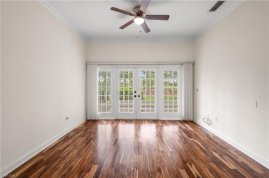 Discover Southwest Florida living in this 2-bedroom plus den on Cypress Lake Country Club in Florida - for sale on GolfHomes.com, golf home, golf lot