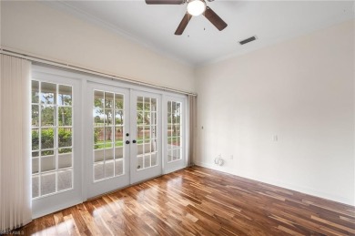 Discover Southwest Florida living in this 2-bedroom plus den on Cypress Lake Country Club in Florida - for sale on GolfHomes.com, golf home, golf lot