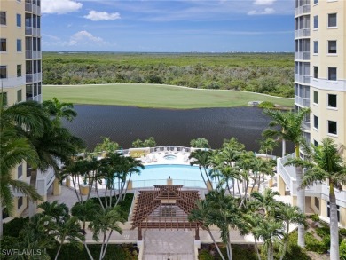 Welcome to captivating seventh-floor views of Estero Bay on West Bay Beach and Golf Club in Florida - for sale on GolfHomes.com, golf home, golf lot