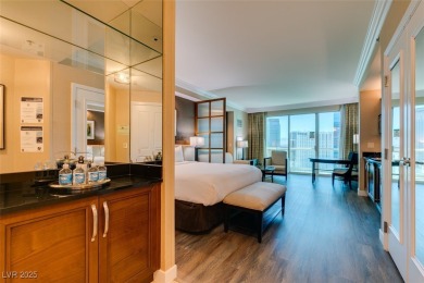 Panoramic Strip facing suite with balcony showcasing an amazing on  in Nevada - for sale on GolfHomes.com, golf home, golf lot