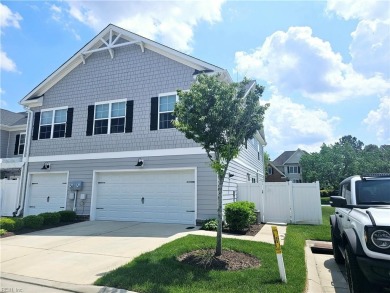 This 3 bed, 2.5 bath, luxury End Unit Townhouse condo w/ two car on Riverfront Golf Club in Virginia - for sale on GolfHomes.com, golf home, golf lot