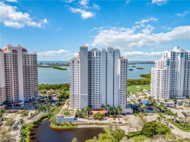 It's all about the view!  Enjoy dramatic high-floor views of the on Bonita Bay West in Florida - for sale on GolfHomes.com, golf home, golf lot