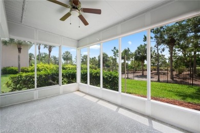 Discover Southwest Florida living in this 2-bedroom plus den on Cypress Lake Country Club in Florida - for sale on GolfHomes.com, golf home, golf lot