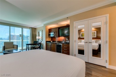 Panoramic Strip facing suite with balcony showcasing an amazing on  in Nevada - for sale on GolfHomes.com, golf home, golf lot