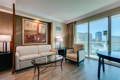 Panoramic Strip facing suite with balcony showcasing an amazing on  in Nevada - for sale on GolfHomes.com, golf home, golf lot