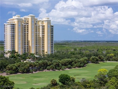 Welcome to captivating seventh-floor views of Estero Bay on West Bay Beach and Golf Club in Florida - for sale on GolfHomes.com, golf home, golf lot