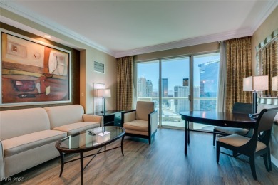 Panoramic Strip facing suite with balcony showcasing an amazing on  in Nevada - for sale on GolfHomes.com, golf home, golf lot