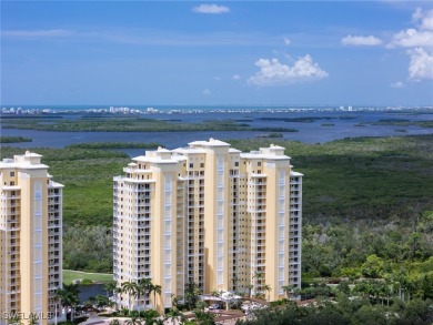 Welcome to captivating seventh-floor views of Estero Bay on West Bay Beach and Golf Club in Florida - for sale on GolfHomes.com, golf home, golf lot