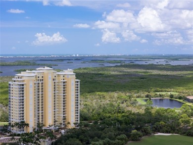 Welcome to captivating seventh-floor views of Estero Bay on West Bay Beach and Golf Club in Florida - for sale on GolfHomes.com, golf home, golf lot