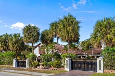 Luxury living in this Waterfront Mediterranean Estate in on The Diplomat Golf Resort and Spa in Florida - for sale on GolfHomes.com, golf home, golf lot