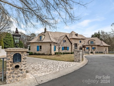 Welcome home to this exquisitely custom built solid stone on Quail Hollow Club in North Carolina - for sale on GolfHomes.com, golf home, golf lot