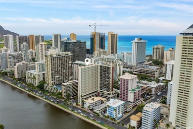 Live in the heart of Waikiki with golf course views and all the on Ala Wai Golf Course in Hawaii - for sale on GolfHomes.com, golf home, golf lot