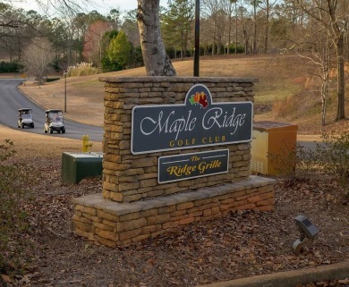 This turnkey Maple Ridge gem expertly balances timeless charm on Maple Ridge Golf Club in Georgia - for sale on GolfHomes.com, golf home, golf lot