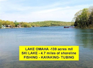LAKE OMAHA!  Your opportunity to purchase TWO wooded LAKE LOTS on Cherokee Village South Course in Arkansas - for sale on GolfHomes.com, golf home, golf lot