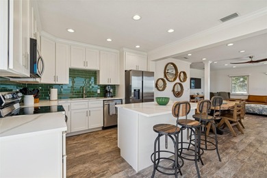 Fully updated, beach front stunner! Situated on the highly on Key Royale Club in Florida - for sale on GolfHomes.com, golf home, golf lot