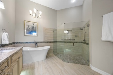 FURNISHED CORNER home with EXTENDED LANAI OVERLOOKING GOLF on Pelicans Nest Golf Club in Florida - for sale on GolfHomes.com, golf home, golf lot
